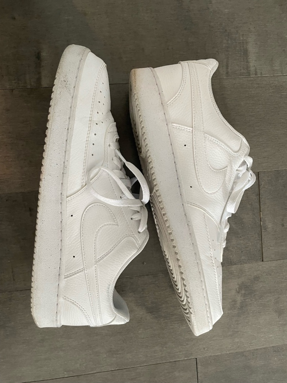 Nike Court Vision Low NM Triple White  size 12